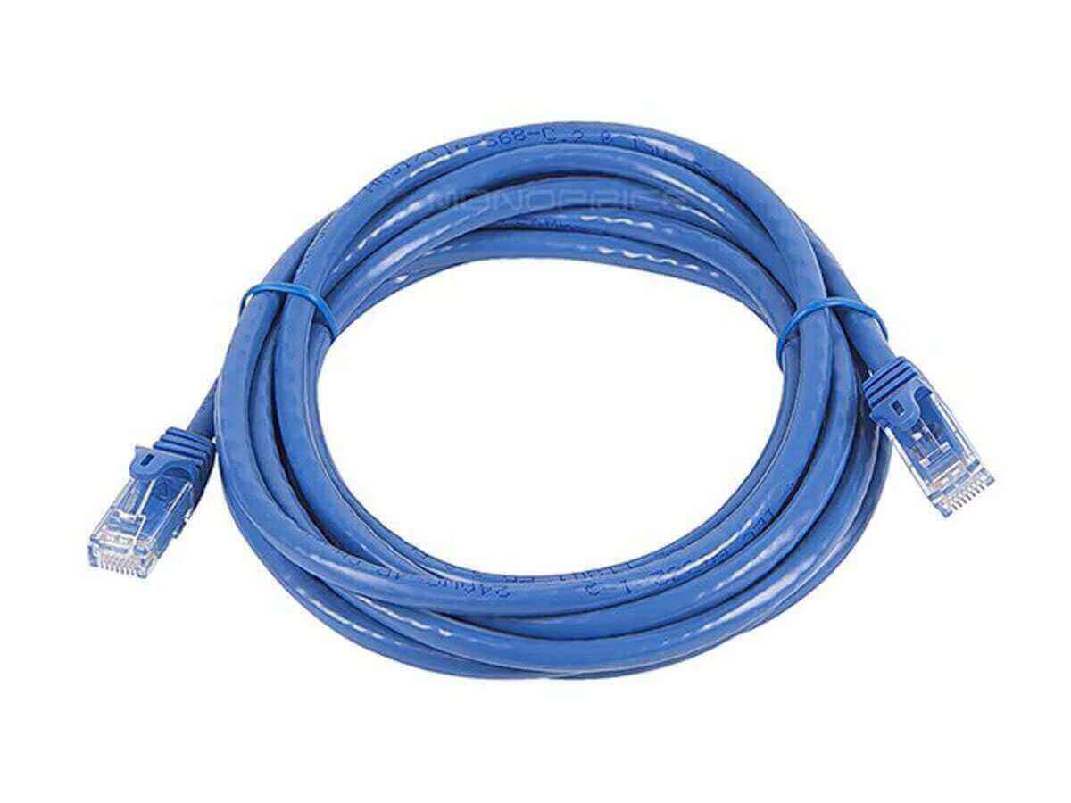 Flexboot Cat6 Ethernet patch cable, snagless RJ45, 550MHz, UTP, unshielded, for high-speed networking, 6th of January sale.