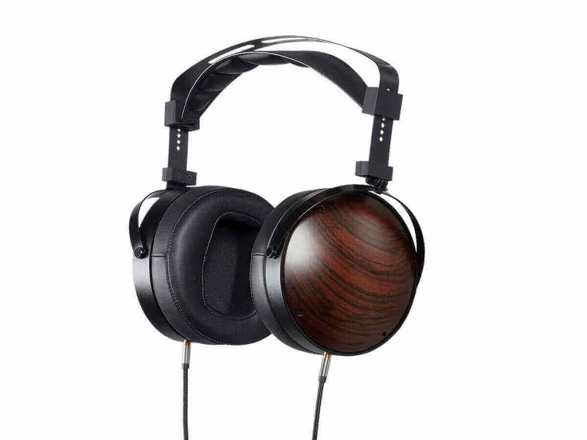 Monolith M1060C planar headphones with wooden finish, ideal for audiophiles, available in the 6th of January sale.