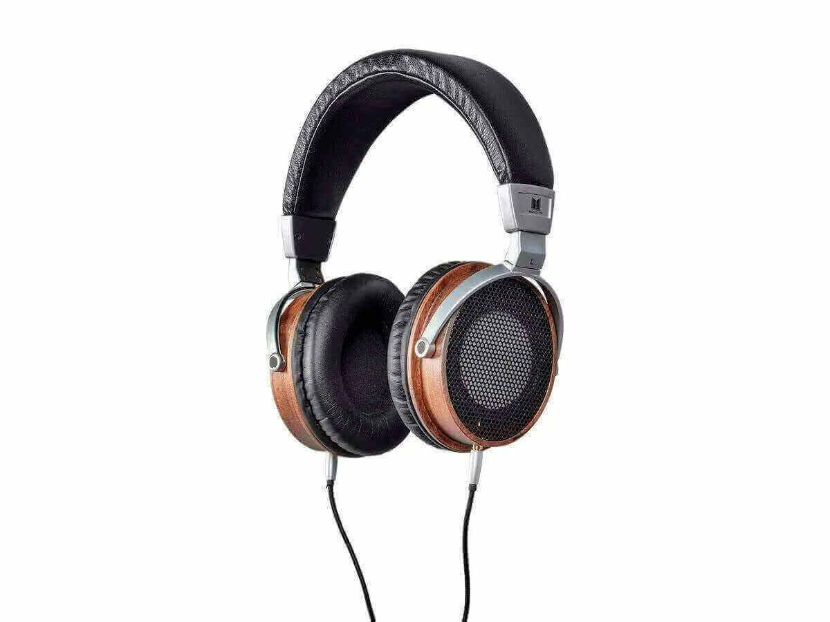 Monolith M600 headphones with beryllium drivers, stylish wood design, perfect for the 6th of January sale.