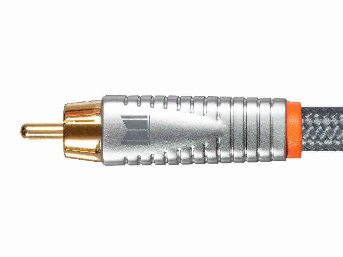 Monolith digital audio coaxial cable connector with gold plating, perfect for premium sound quality. 6th of January sale.